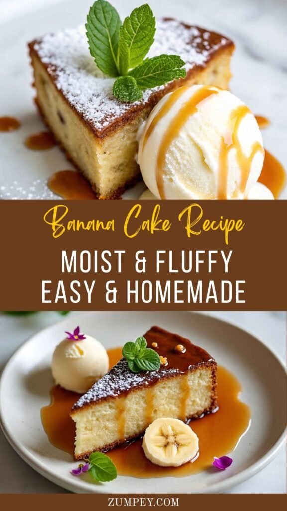 Banana Cake Recipe