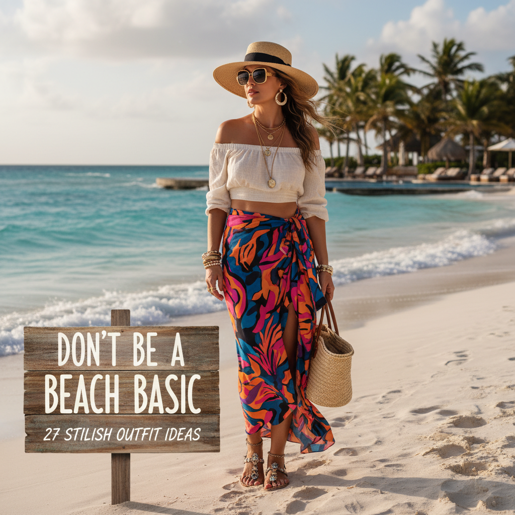 Don't Be a Beach Basic: 27 Stylish Outfit Ideas for Your Next Tropical Escape