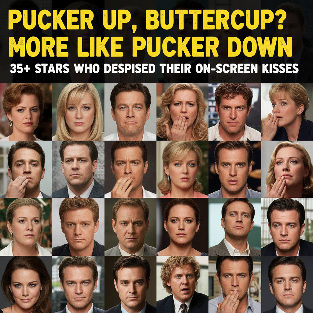 Pucker Up, Buttercup? More Like Pucker Down: 35+ Stars Who Despised Their On-Screen Kisses