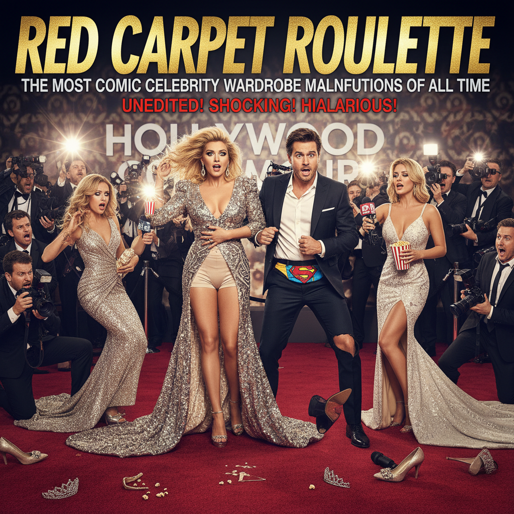 Red Carpet Roulette: The Most Epic Celebrity Wardrobe Malfunctions of All Time